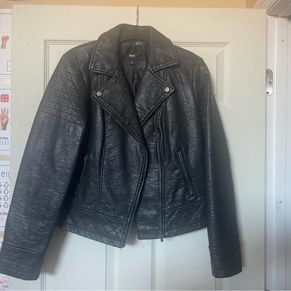 Jackets & Blazers - Faux leather jacket